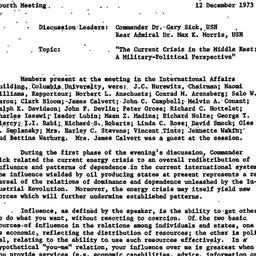 Minutes, 1973-12-12. The Mi...