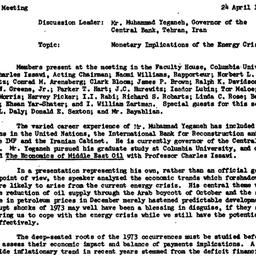 Minutes, 1974-04-24. The Mi...