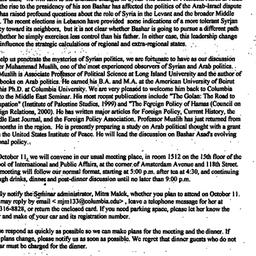 Announcements, 2000-10-11. ...
