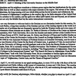 Announcements, 2001-04-11. ...