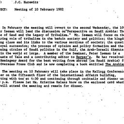 Announcements, 1982-01-20. ...