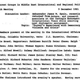 Minutes, 1981-12-09. The Mi...