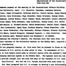 Minutes, 1986-12-03. The Mi...