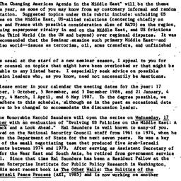 Announcements, 1987-07-30. ...