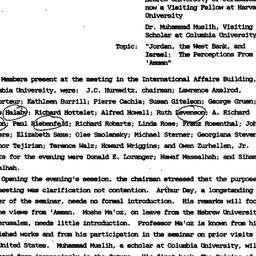Minutes, 1987-03-04. The Mi...