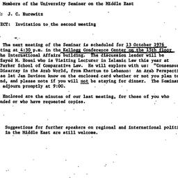 Announcements, 1976-09-17. ...