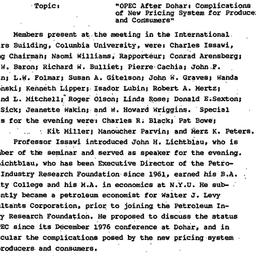 Minutes, 1977-03-09. The Mi...