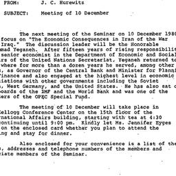 Announcements, 1980-11-21. ...