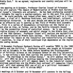 Announcements, 1980-09-23. ...
