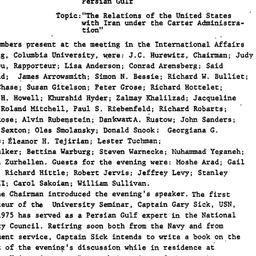 Minutes, 1981-03-04. The Mi...