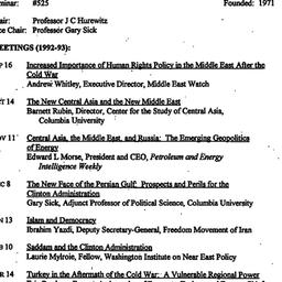 Background paper, The Middl...