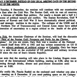 Announcements, 1992-11-12. ...