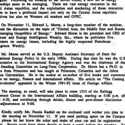 Announcements, 1992-10-22. ...