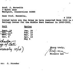 Correspondence, 1993-07-07....