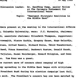 Minutes, 1989-05-10. The Mi...