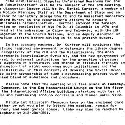 Announcements, 1988-11-15. ...