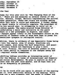 Announcements, 2000-08-26. ...
