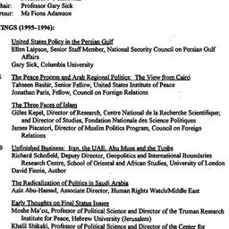 Background paper, The Middl...