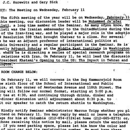 Announcements, 1998-02-01. ...