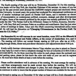 Announcements, 1997-11-24. ...