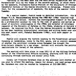 Announcements, 1988-04-11. ...