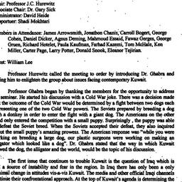 Minutes, 1999-03-09. The Mi...