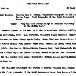 Minutes, 1983-04-23. The Mi...