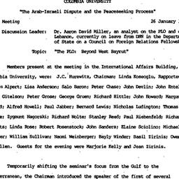 Minutes, 1983-01-26. The Mi...