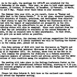 Minutes, 1973-05-09. The Mi...