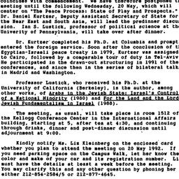 Announcements, 1992-04-22. ...