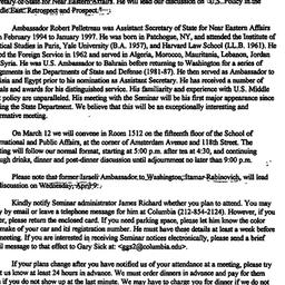 Announcements, 1997-02-26. ...