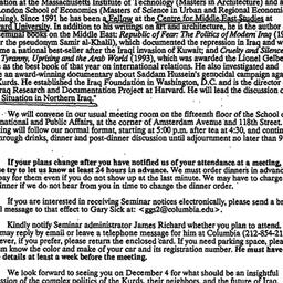 Announcements, 1996-11-21. ...