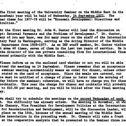 Announcements, 1978-08-16. ...