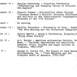 Schedules, Early American H...