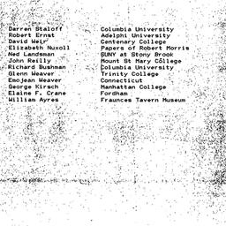 Minutes, 1989-12-12. Early ...