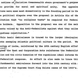 Minutes, 1991-03-12. Early ...