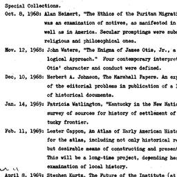 Correspondence, 1969-04-30....
