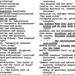 Speaker's notes, 1969-0...