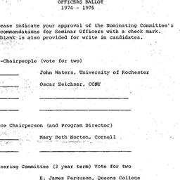 Background paper, Early Ame...