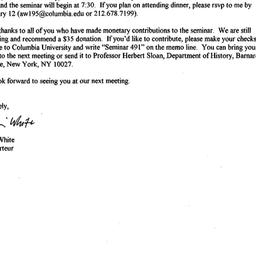 Announcements, 2001-02-13. ...
