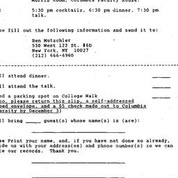 Announcements, 1993-12-14. ...