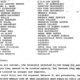 Minutes, 1981-11-10. Early ...