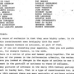 Minutes, 1981-10-13. Early ...