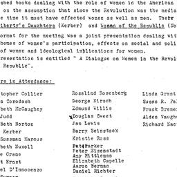 Minutes, 1981-03-10. Early ...