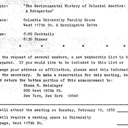 Announcements, 1981-02-10. ...