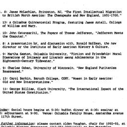 Schedules, Early American H...