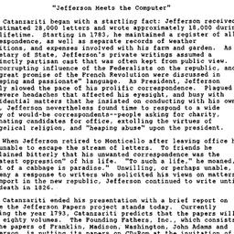 Minutes, 1992-11-10. Early ...