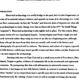 Speaker's paper, 1995-1...