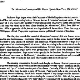 Minutes, 1995-12-12. Early ...