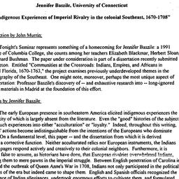 Minutes, 1997-11-11. Early ...